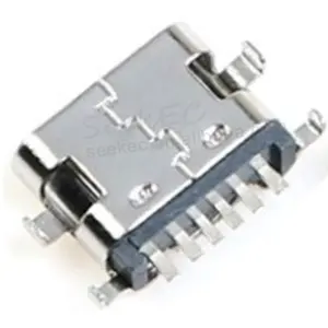 Micro Usb 6pin Type-C Vrouwelijke Connector USB3.1 Voor Mobiele Telefoon Mini Usb Jack Connector Opladen Socket