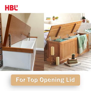 HBL 300N couvercle rabattable support <span class=keywords><strong>de</strong></span> ressort charnières à gaz arrêt libre à n'importe quel angle pour armoire boîte à jouets <span class=keywords><strong>coffre</strong></span> <span class=keywords><strong>banc</strong></span> <span class=keywords><strong>de</strong></span> <span class=keywords><strong>rangement</strong></span> Anti-pincement - Product Image 6