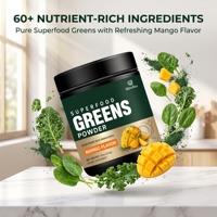 Poudre de superaliments Qbioflex en promotion avec multivitamines et fibres prébiotiques pour adultes