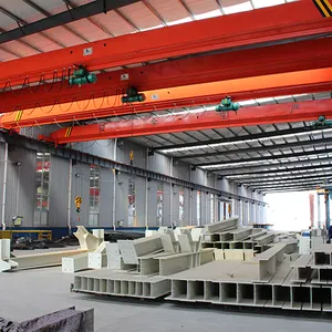 Kits de construction en acier à grande portée hangar industriel préfabriqué usine d'atelier de structure en acier avec pont roulant