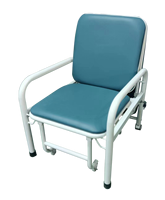 Lit de chaise d'accompagnement d'hôpital pliable robuste-Matelas en mousse à mémoire de forme pliant 1 seconde pour les soins aux patients