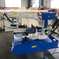 Scie à ruban métallique SOSEN 11 pouces avec moteur 1100W/2200W et réglage hydraulique de l'angle de tension, garantie 1 an G5027
