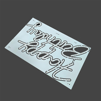 Module LED PCB pour chargeur de batterie - Dimmable et programmable - Circuit imprimé FR-4 20x50mm pour éclairage d'alphabet personnalisé