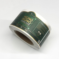 Etiquetas Adhesivas Personalizadas de Vinilo, Impresión de Logotipos, Etiquetas Resistentes al Agua, Rollo de Etiquetas para Vino