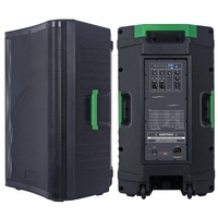 Système de sonorisation PA professionnel 2000 Watts 12 pouces avec enceinte Line Array sans fil, amplificateur intégré, Bluetooth, DSP, mixeur et écho pour guitare