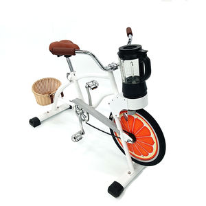 Exi thương mại Máy ép trái cây máy xay sinh tố máy xe đạp cô gái Kid White & Blue Cruiser Smoothie Xe đạp cho trẻ em - Product Image 5