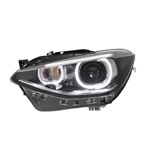 Conjunto de Faros LED para BMW Serie 1 F20 2012-2014, Doble Color DRL Amarillo Blanco, Ojos de Ángel - Product Image 2