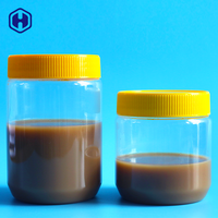 Vente en gros bocal en plastique jetable pour épices récipients alimentaires pour collations pour biscuits chocolats couvercles pour emballage de pile de biscuits au miel
