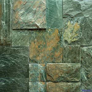 Pierre d'ardoise naturelle Ocean avec bords sciés pour revêtements muraux et sols intérieurs et applications décoratives en pierre - Product Image 1