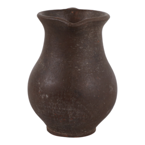 Vaso in terracotta rustico con manico curvo per decorazioni per la casa e il soggiorno - Product Image 4