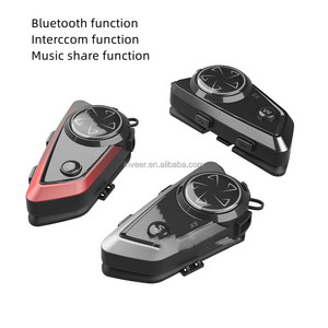 Inveer-intercomunicador dual para motocicleta, auriculares impermeables con Bluetooth, para otot67 67, 1000 metros - Product Image 2