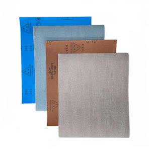 Panno di sabbia abrasivo a secco in ossido di alluminio 9 ''x 11'' ''120 levigatura panno 230x280mm smeriglio per pittura di legno - Product Image 2