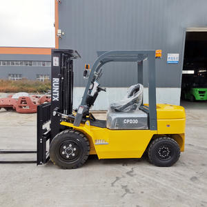 RUNTX Marka Dizel Forkliftler 3.5 ton 3 ton Dizel Dengeli Forkliftler Kaldırma Araçları - Product Image 3