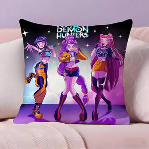 Nueva Funda de Almohada Personalizada de Doble Cara con Estampado de Anime K-POP Kpop Demon Hunters, Decoración para el Hogar - Product Image 4
