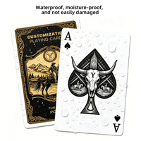 Cartes de jeu personnalisées imprimées pour adultes - Emballage en boîte en papier de taille personnalisée - Fabricant du Guangdong - Utilisation pour les fêtes et le divertissement