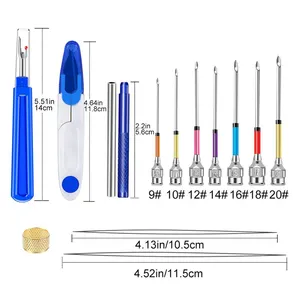 MCX-09 Hot Sale Punch Needle Kit Sewing Embroidery ToolsStitching Punch Needles