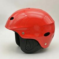 Casque de sécurité demi-visage avec coussinets de protection auriculaire intégrés pour sports nautiques, rafting, drifthing, marche sur l'eau, sauvetage