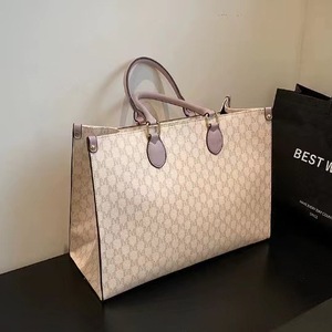 Phụ Nữ Của 2025 Mới Phong Cách Thời Trang Thanh Lịch Công Suất Lớn PU Zip Đóng Cửa Vai <span class=keywords><strong>Tote</strong></span> Túi - Product Image 3