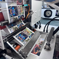 DARUI Nouvelle machine de découpe d'étiquettes multi-couches à correction automatique à trois groupes, vitesse 600-800 m/h, garantie 1 an