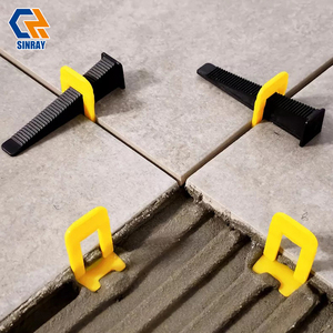 100 pièces de niveleurs robustes <span class=keywords><strong>en</strong></span> PP+métal au design moderne, système de nivellement de carreaux de 1,5 mm, clips, accessoires de carrelage imperméables - Product Image 3