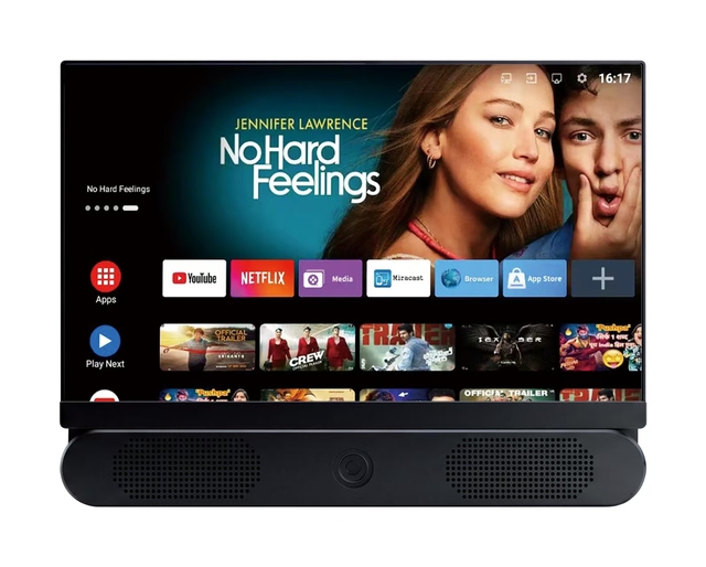 2026 New Customized Xxxl Sexy Jexiop Black 24 Inch Standard LED Smart Portable TV with for Interface