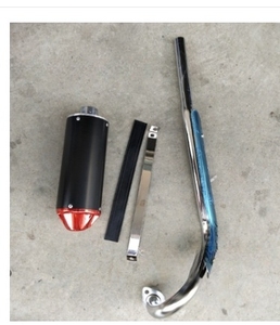 Piezas de Modificación para Vehículos Todoterreno de 110cc y 125cc con Tubo de Escape de Cinco Garras y Silenciador de Motocicleta - Product Image 6