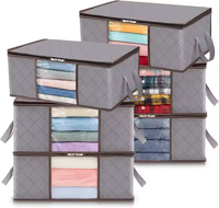 2025 Vente chaude Logo personnalisé 30L 90L Organisation de la maison et garde-robe de rangement multifonction pour la literie et l'utilisation de la garde-robe