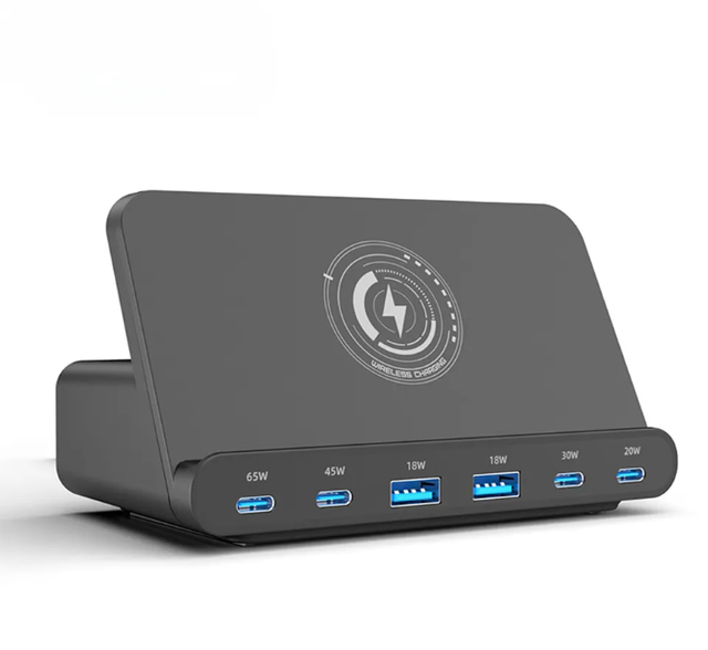 2025 New 160W Super Fast Electric Charger Stand 7-1 Multifunctional for Wireless PD Charging EU/US/AU/UK Plug Magnetic Adapter