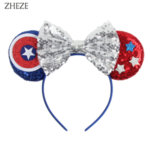 Serre-tête Cosplay Oreilles de <span class=keywords><strong>Souris</strong></span> Unisexe Tendance pour Fête, Accessoire Cheveux Série <span class=keywords><strong>Super</strong></span>-Héros pour l'Automne - Product Image 3
