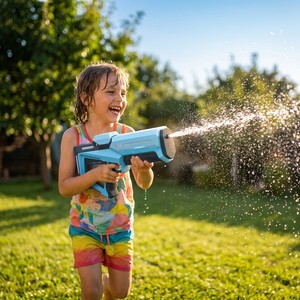 Pistolas de <span class=keywords><strong>Agua</strong></span> Eléctricas de Verano para Exteriores al por Mayor, Juguete para Niños con Batería y Máxima Potencia - Product Image 5