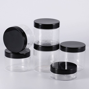 3Oz 4Oz 5Oz 6Oz 8Oz 10Oz 12Oz 16Oz 32Oz Cylinder <b>Plastic</b> Wide Mouth <b>Jar</b> Food Safe Clear Pet <b>Plastic</b> <b>Jar</b> for Cosmetic - Product Image 5