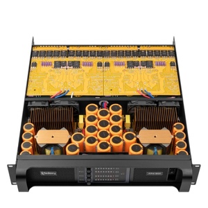 Amplificateur de puissance pour subwoofer PA, amplificateur de karaoké professionnel, amplificateur haute puissance, amplificateur audio 4 canaux 2U pour scène, KTV, bar - Product Image 1