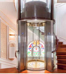 Elevator Kaca Perumahan Bulat Villa, Lift Panorama Kaca Bekas Villa - Product Image 6