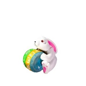 Easter Bunny Countdown Calendar Resin Craft Indoor Decoration Rabbit Shape Easter Gift - Product Image 5