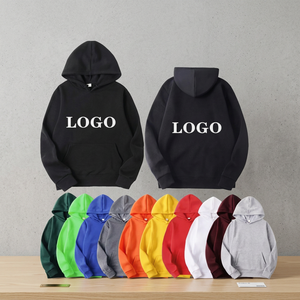 Sudadera con Capucha Negra Premium, Personalizable con Logotipo, Sudadera Unisex de Forro Polar con Cordón en la Capucha, Manga Larga, Estilo Casual Urbano - Product Image 4