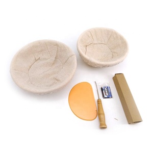 Juego de cesta de prueba de ratán Natural Premium para Banneton, tazón de fermentación de masa, Kit de cesta de elevación de pan para pan de masa fermentada Baki - Product Image 3