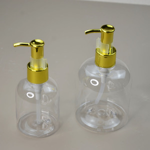 cosmetics containers 150ml 300ml plastic lotion <strong>bottle</strong> <strong>pump</strong> clear empty <strong>shampoo</strong> <strong>bottles</strong> Hand sanitizer <strong>bottle</strong> gold silver <strong>pump</strong> - Product Image 5