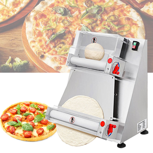 Nouvelle machine à rouler la pâte à pizza électrique en acier inoxydable, automatique, facile à utiliser, pour boulangerie, presse à pâte commerciale - Product Image 1
