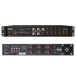 Thinuna CTA-240D II ระบบ PA 5โซนเครื่องขยายเสียง100V us/sd/ Blue-tooth/FM เครื่องผสมสัญญาณเสียงพร้อมเครื่องรับ MP3 - Product Image 1