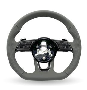 Volante Deportivo Personalizado en Cuero Completo para <span class=keywords><strong>Audi</strong></span> S4 B6 S6 A3 A6 C7 A3 <span class=keywords><strong>S1</strong></span> Q5 8R Q7 B9 - Product Image 1