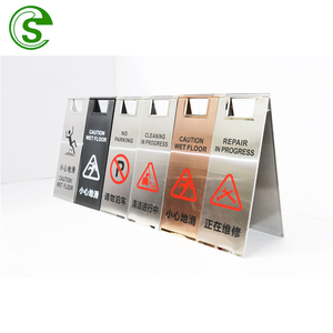 <span class=keywords><strong>Señal</strong></span> <span class=keywords><strong>de</strong></span> Advertencia Metálica Personalizada <span class=keywords><strong>de</strong></span> Acero Inoxidable, Señales <span class=keywords><strong>de</strong></span> Advertencia para Pisos, Señales <span class=keywords><strong>de</strong></span> Tráfico - Product Image 5