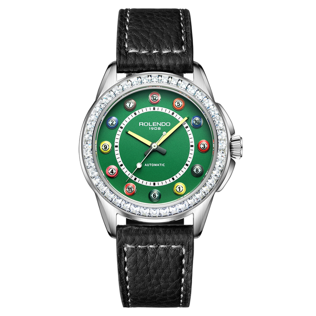 High End New Billiards Design The Most Luxurious Fully Automatic Mechanical Watch Unique Relojes Mecnicos Men's Wrist Watches