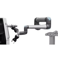 Bras de robot collaboratif à 6 axes, charge utile de 20 kg, déploiement flexible pour l'entretien des machines, le collage, la distribution, le moulage par injection
