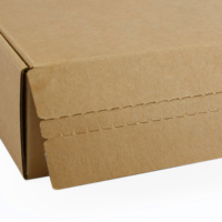 Boîtes d'expédition brunes petites et économiques, boîtes en carton ondulé, 18*10*4cm pour l'expédition de petits articles