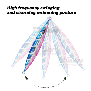 Cheery <strong>Cast</strong> Slow Pitch Metal Jig 120g 150g 200g 250g 300g Shore <strong>Jigging</strong> Saltwater Deep Sea Fishing Lure Slow Jig Lure - Product Image 3