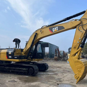 Machines efficaces d'opération d'excavatrice de CAT 320D pour le chargement de port et décharger le projet de conservation de l'eau de dragage de rivière - Product Image 6