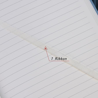 Carnet A5 à couverture rigide avec couverture en papier de qualité supérieure - Reliure cousue à plat pour le journal, le bureau et l'université