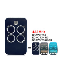 GENIUS ECHO TX4 RC 433 Télécommande pour portail électrique 433MHz Porte-clés de contrôle de portail/télécommande de garage