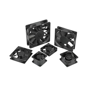 พัดลมระบายความร้อนตามแนวแกน60มม. 80มม. 120มม. ลมสีแดง12โวลต์24โวลต์4200รอบต่อนาทีลูกปืนไฟฟ้ากระแสตรงแบบไร้แปรงถ่านรองรับใบมีดพลาสติก - Product Image 1