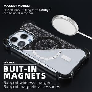 Coque de téléphone en fibre de carbone de haute qualité 7,5 m anti-choc noire pour iPhone 16pro 15 Pro Max pour iPhone 16 13pro - Product Image 4